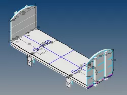Flatbed Rail Wagon