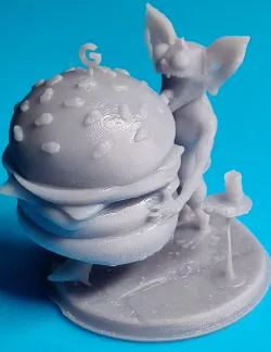 Google Goblin-ing Imp Bard Miniature