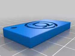 Green Lantern keychain
