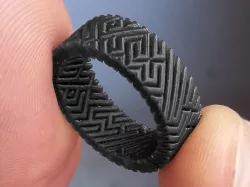 "Hatch Flow" Ring