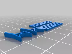 HO Scale Bench