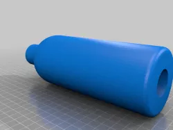 Hollow Bottle 3d Target for Nerf Guns