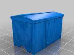 HOn30 Ewa Plantation boxcar