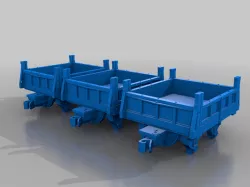 HOn30 Lime Rock Railroad tippers