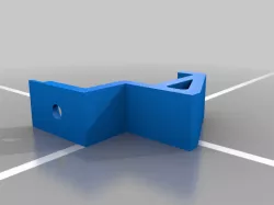 Hook for wooden acoustic panel