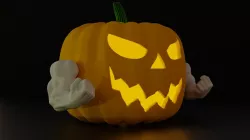 Hulk Pumpkin Arms