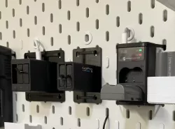 IKEA Skadis Cable Passthrough plug + jig
