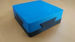 Impossible Dovetail Puzzle Box (Curved)