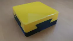 Impossible Dovetail Puzzle Box (Diagonal)