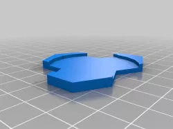 Infinity 40mm base to hex converter 