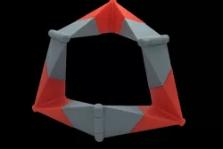 Invertible Cube, Hinged Version 