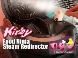 Kirby Food Ninja Steam Redirector (Pressure Cooker Kitchen Cupboard Saver)