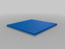 Light strip rail for 300x300 printers