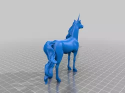 Magical Unicorn with Base and parametric Name/Year