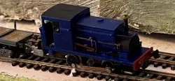 Manning Wardle 0-4-0 Loco body in N Gauge