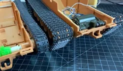 Mauler tank 9t Drive sprocket for 1/16 HL Panther tracks 