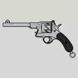 Mauser M1878 Experimental Model .357 Mag (3D Printable Display Gun)