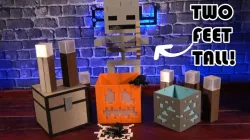 Minecraft Halloween Decorations