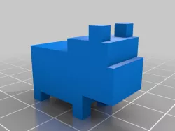 Minecraft Style Hamster