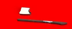 Miniature Axe Head & Handle 