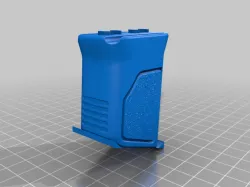 MLOK Angled Vertical Foregrip using Magpul OEM hardware