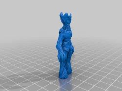 Mushroom Folk King or Sovereign Mushroom Miniature for Tabletop Games like DnD