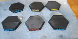 Named 32mm Battletech bases (Experimental)
