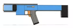 Nerf Semi Working Rifle .STEP files