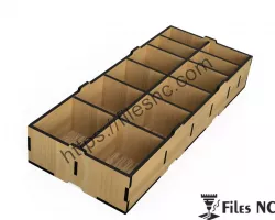 Organizer vector files, digital vector art, cnc, cnc file, cnc pattern, cnc cut, laser cut, laser cut files