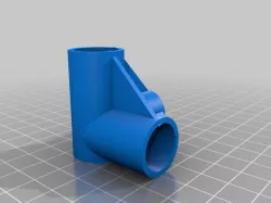 Parametrised corner joint for frames