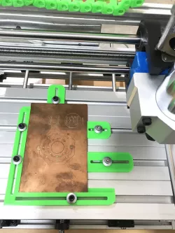 PCB HOLDER CNC (aluminum table profile 18110)