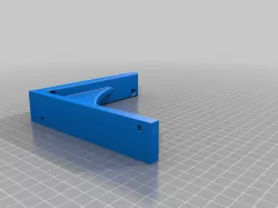 Plain Shelf fileted Bracket 