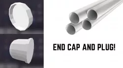 PVC Pipe Plug Kit - Pipe End Plug And Cap