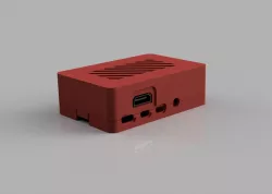 Raspberry Pi 4 case with HDMI to CSI-2 
