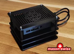 Raspberry Pi Case, NAS with Minirack, SSD openmediavault