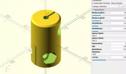 RC Shaft coupling