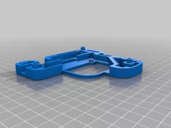Right side dual spring with M3 Nut inserts