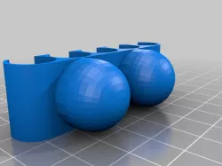 Rival Knockout short dart holder
