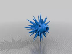 Spiky Xmas tree topper 