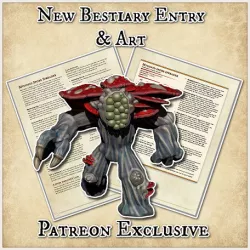 Spore Spreader Mushroom Folk Monster for Tabletop Wargames like DnD