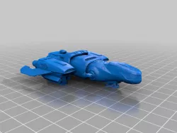Star Citizen Frelancer max (With landing gear and cargo hold)