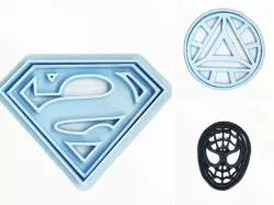 Superheroes Cookie Cutter 