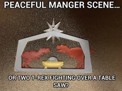T-Rex Nativity