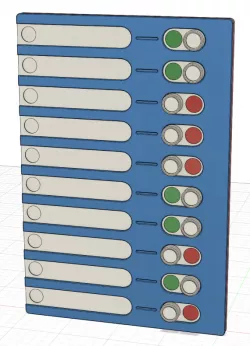 Task Board with Switches