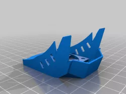 Tie Fighter fan blade protector shroud for Rat Rig