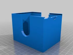 Top Loader EDH Deck Box with finger holes