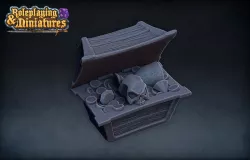 Treasure Chest & skull (From "Treasure Chambers" set)