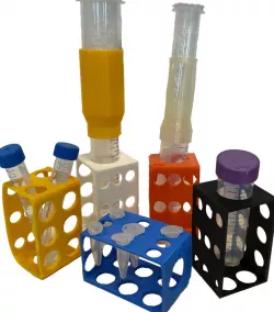 Turnable rack (eg. for BME vials from Cultrex)