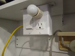 Under Cabinet 2 Gang Box