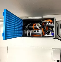Unifi USW Flex Mini Rack for 2 switches, 1 POE injector and many more